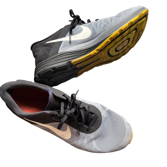 Nike Lunarlaunch running sneakers/ training shoes, mesh top, size 13 - Picture 7 of 15